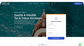 INDIGOSAIL Kurumsal Web Sitesi ve Özel Yazılım Projesi